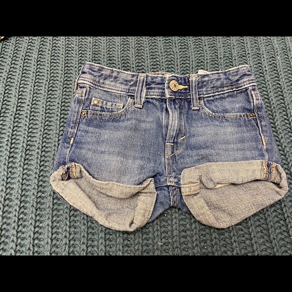 Denim shorts girls